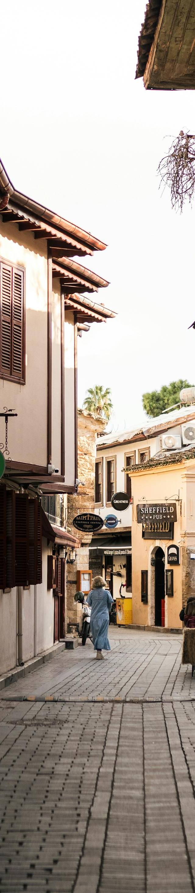 Muratpasa city centre in antalya
