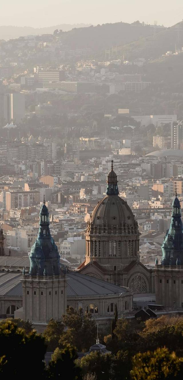 Poble-sec and Montjuic in barcelona