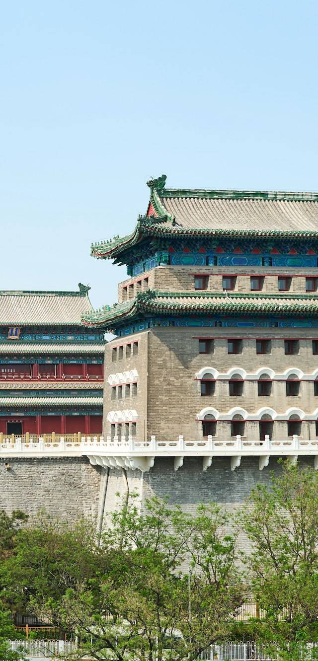 Qianmen and Dashilar in beijing