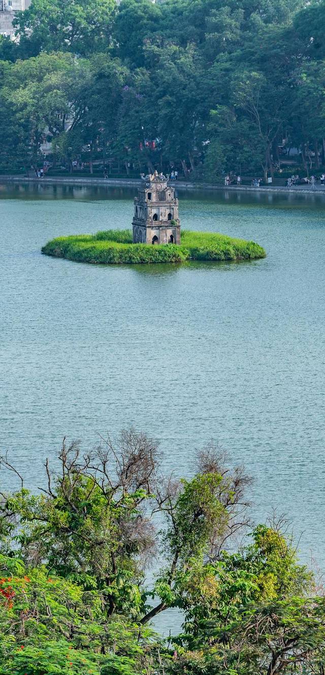 Hoan Kiem Old Quarter in hanoi