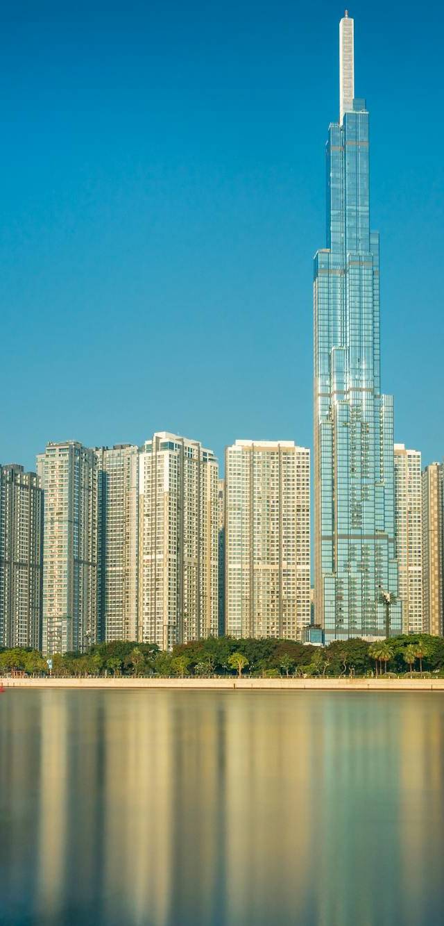 Binh Thanh and Landmark 81 in ho chi minh city
