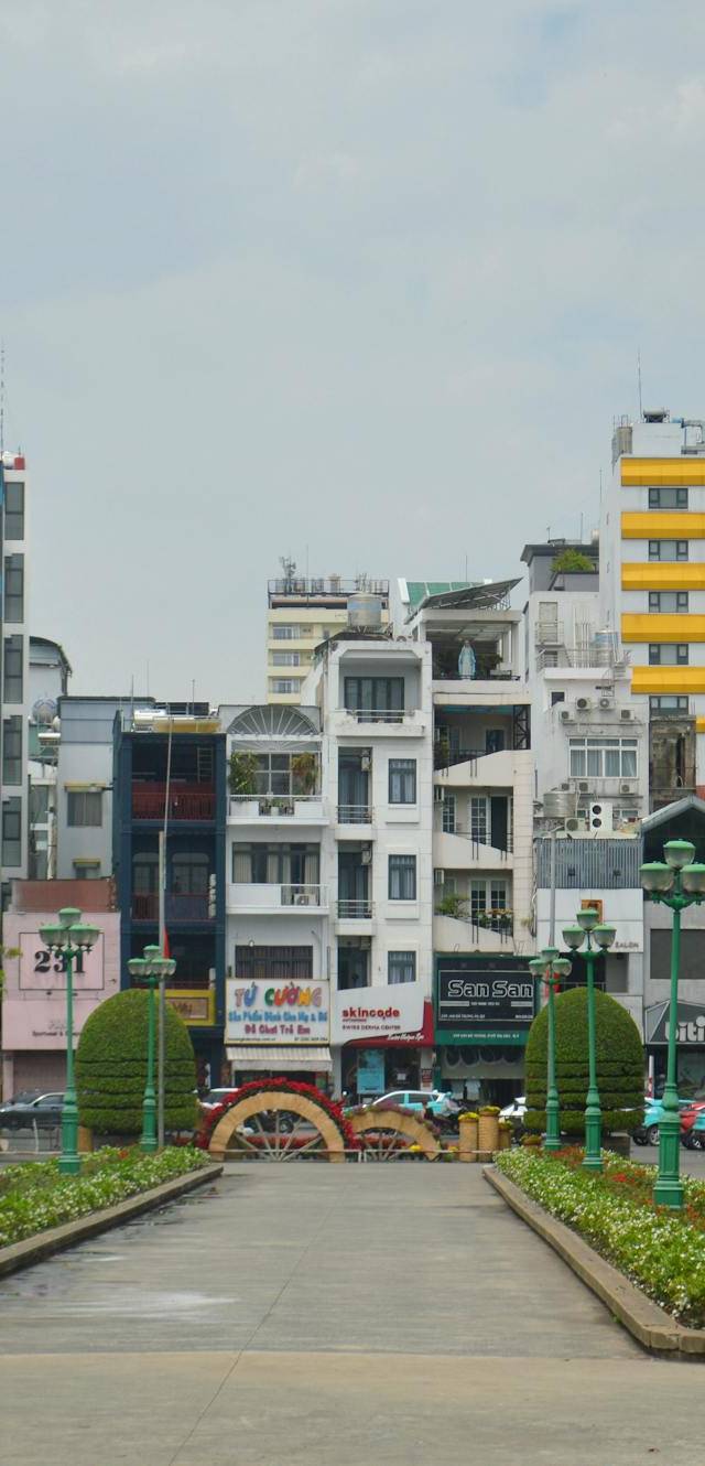 Pham Ngu Lao and Bui Vien in ho chi minh city