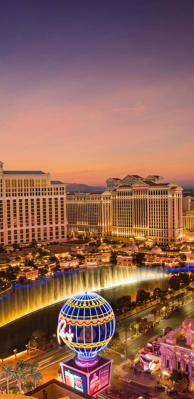 The Strip in las vegas