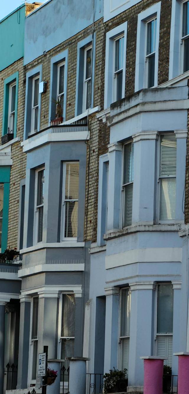 Notting Hill and Kensington in london
