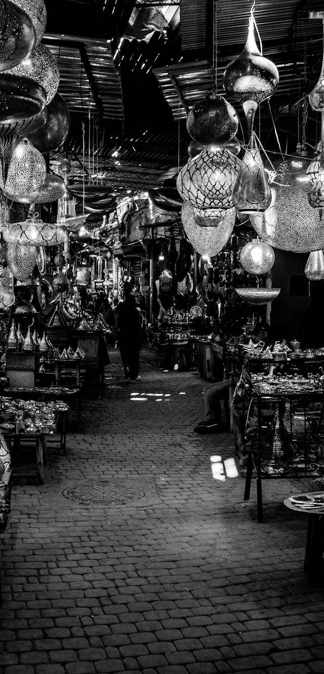 Gueliz in marrakesh