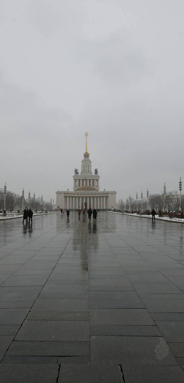 VDNKh and Ostankino in moscow