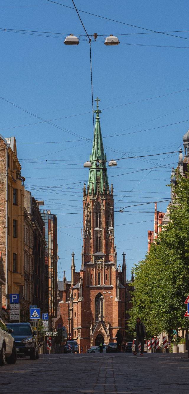 Centrs and Art Nouveau district in riga