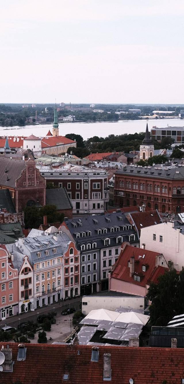 Moscow District and Spikeri in riga
