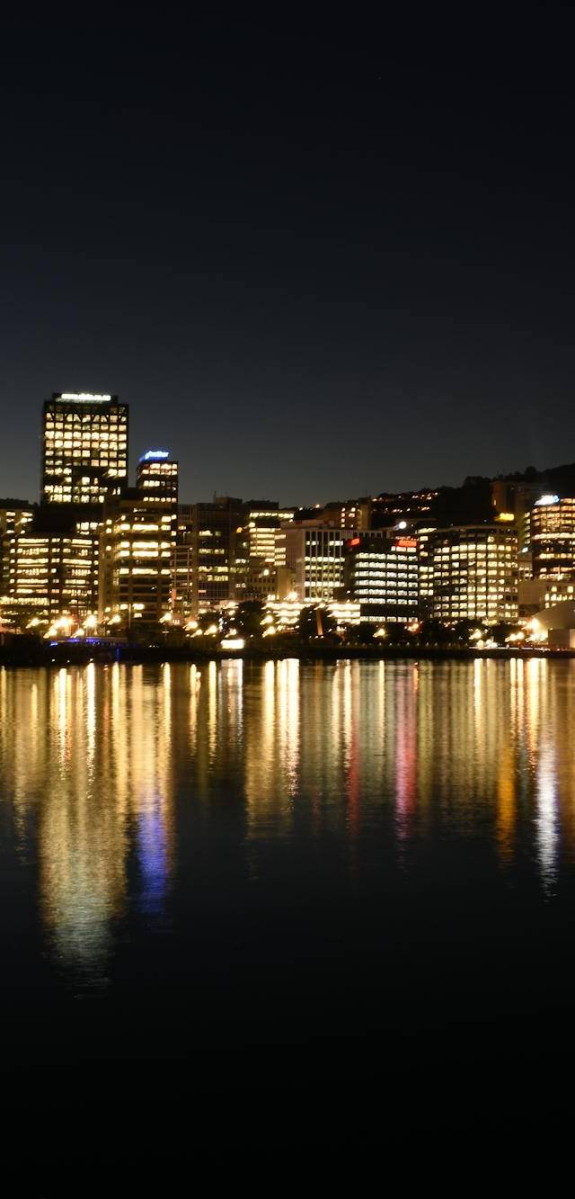 CBD and Lambton Quay in wellington
