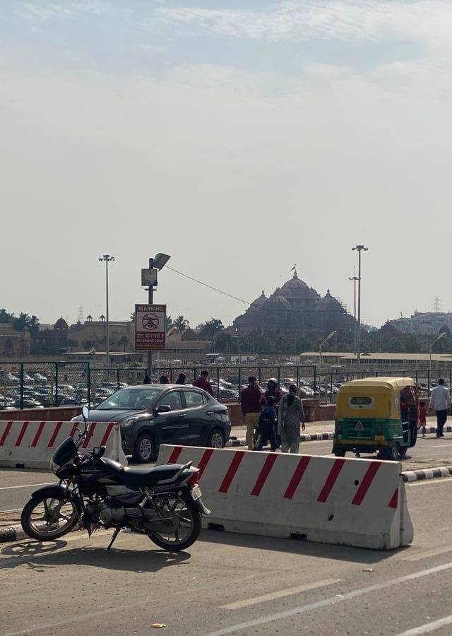 Akshardham Temple in Delhi
