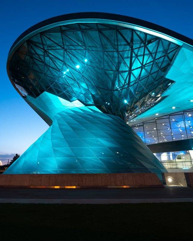 BMW Welt and Olympic Park in Munich