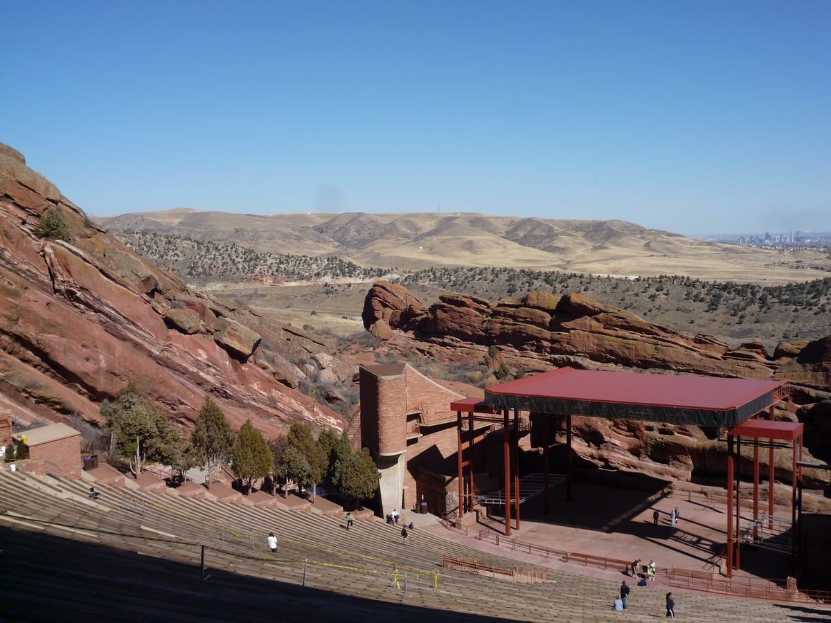 Red Rocks Park and Amphitheatre in Denver
