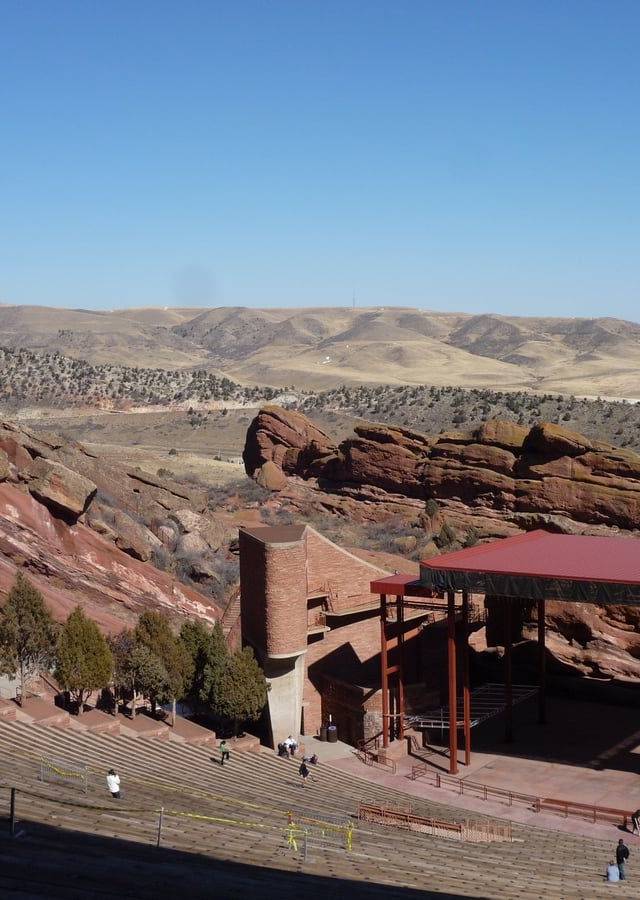 Red Rocks Park and Amphitheatre in Denver