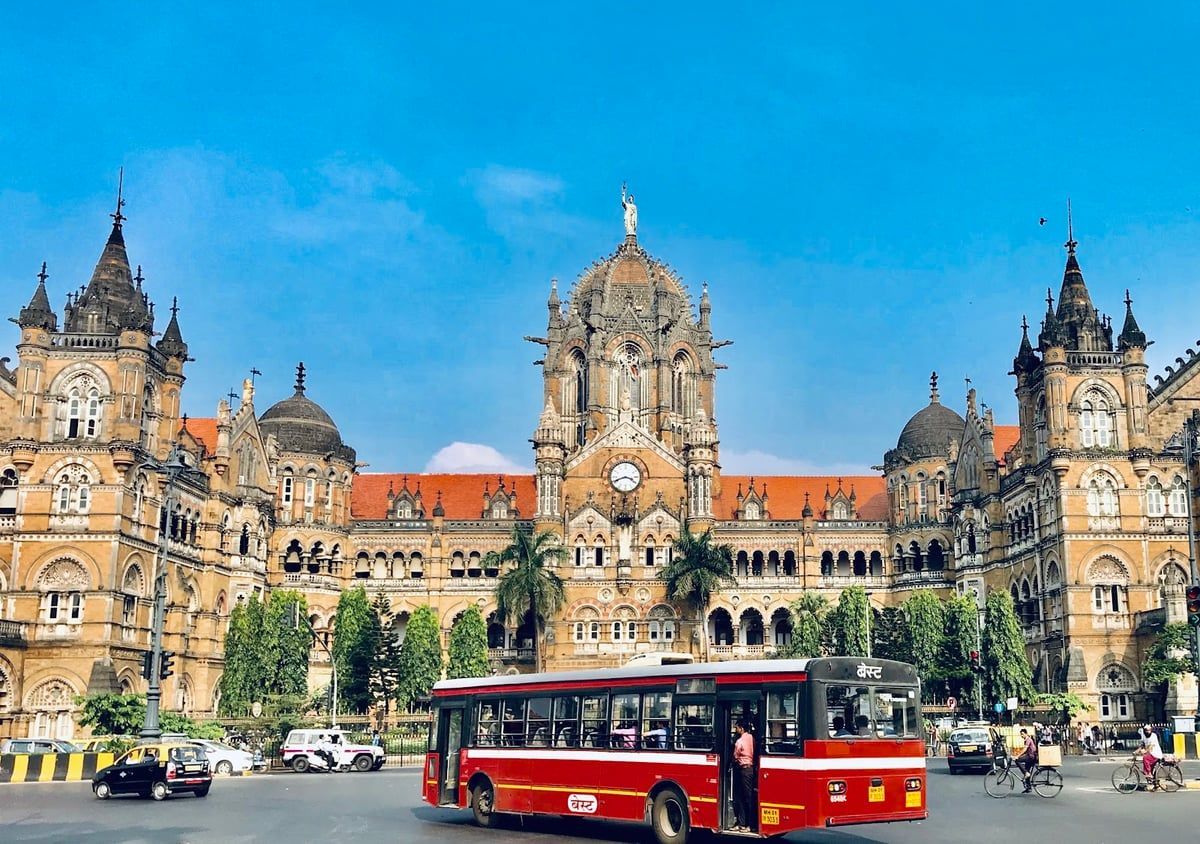 Chhatrapati Shivaji Maharaj Terminus (CSMT) in Mumbai
