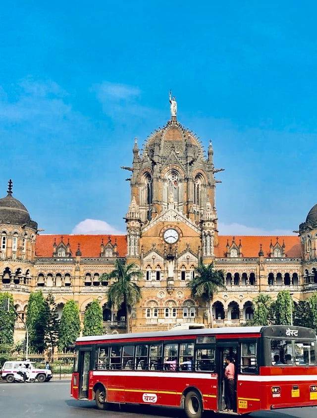 Chhatrapati Shivaji Maharaj Terminus (CSMT) in Mumbai