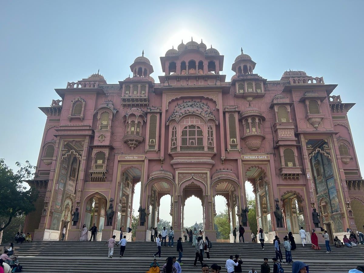 Patrika Gate in Jaipur