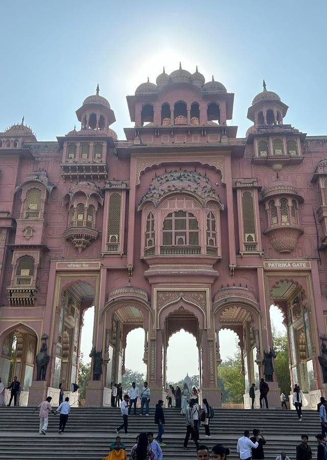 Patrika Gate in Jaipur