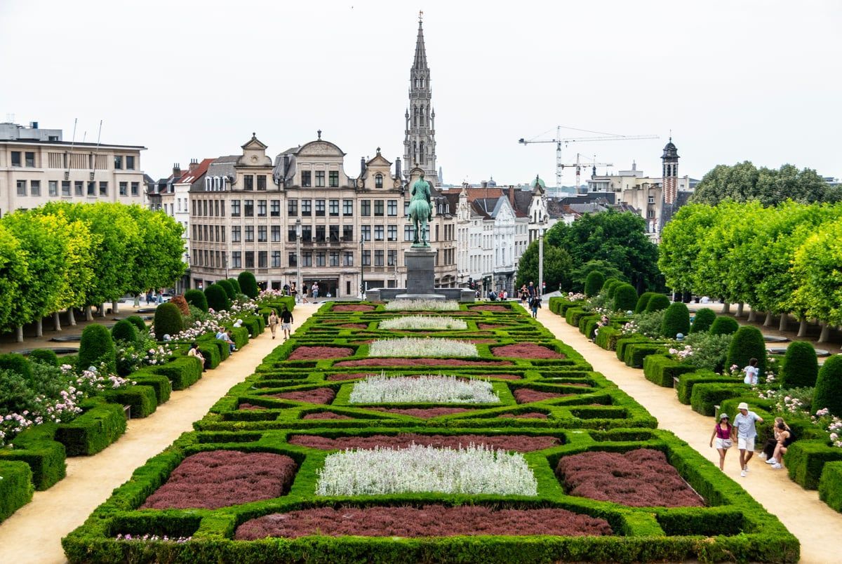 Mont des Arts in Brussels