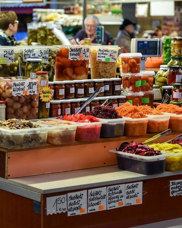 Riga Central Market in Riga