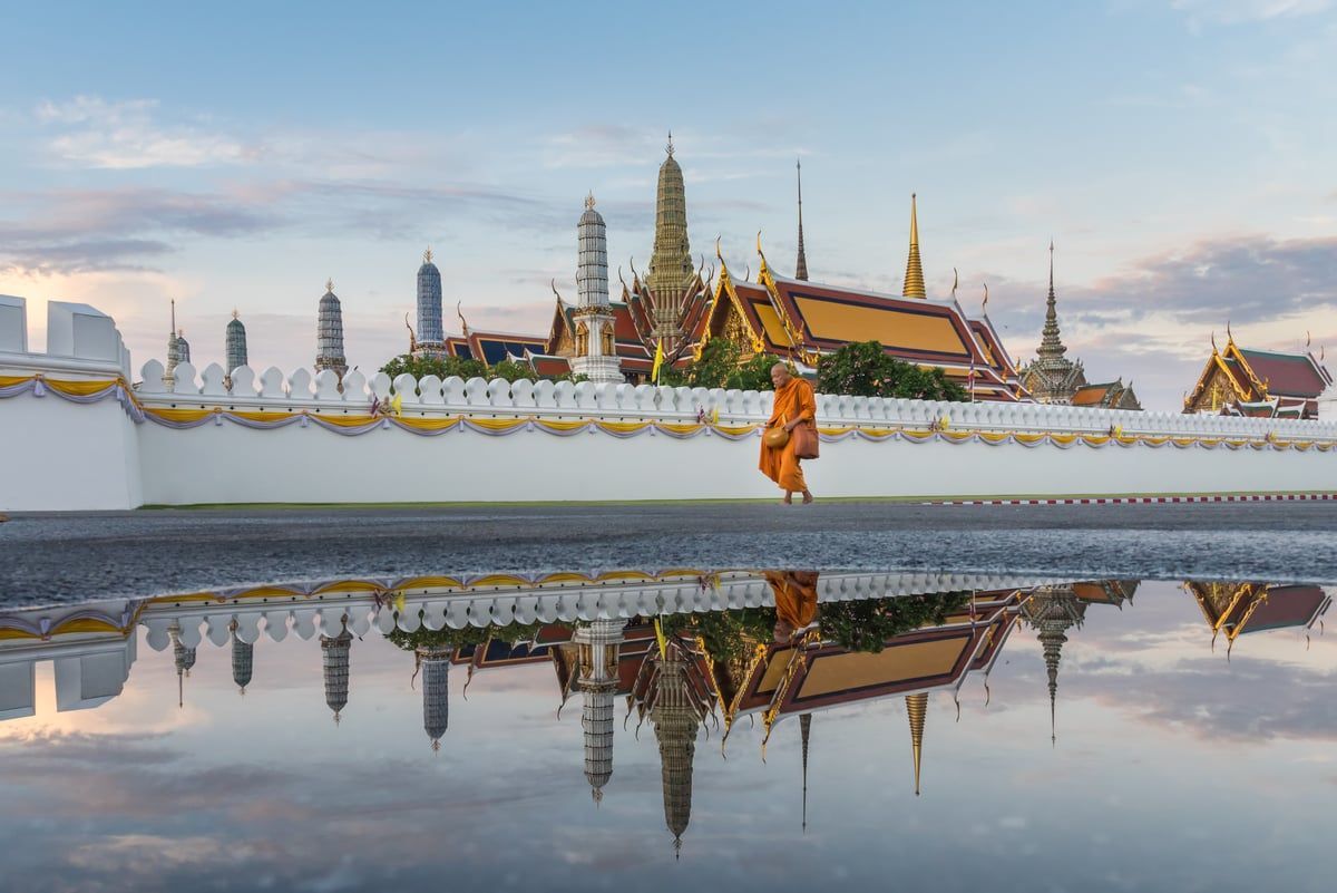 Grand Palace & Wat Phra Kaeo (Temple of the Emerald Buddha) in Bangkok