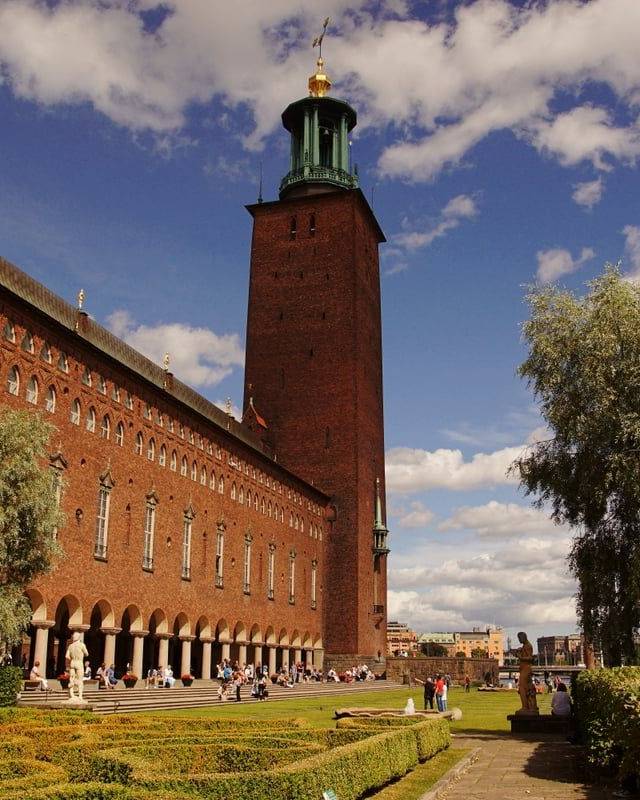 Stockholm City Hall in Stockholm