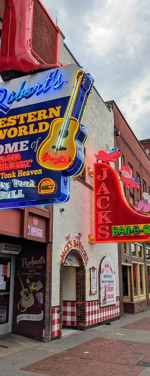 Honky Tonk Highway on Lower Broadway in Nashville