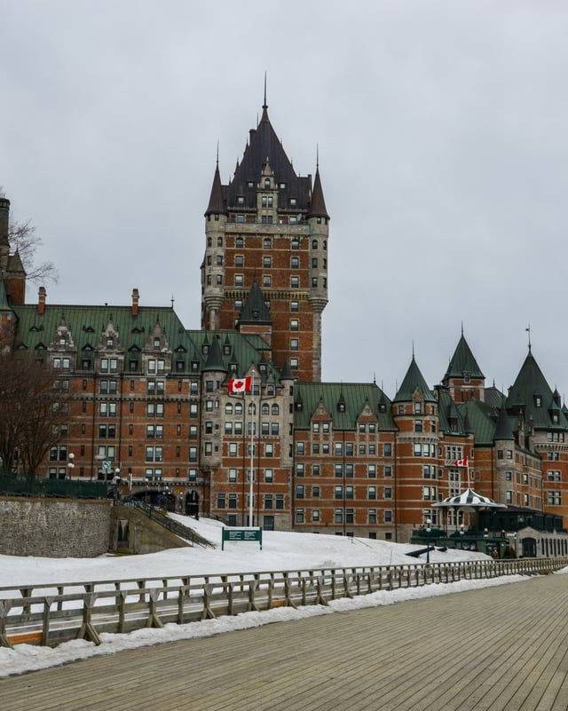 Chateau Frontenac in Quebec City