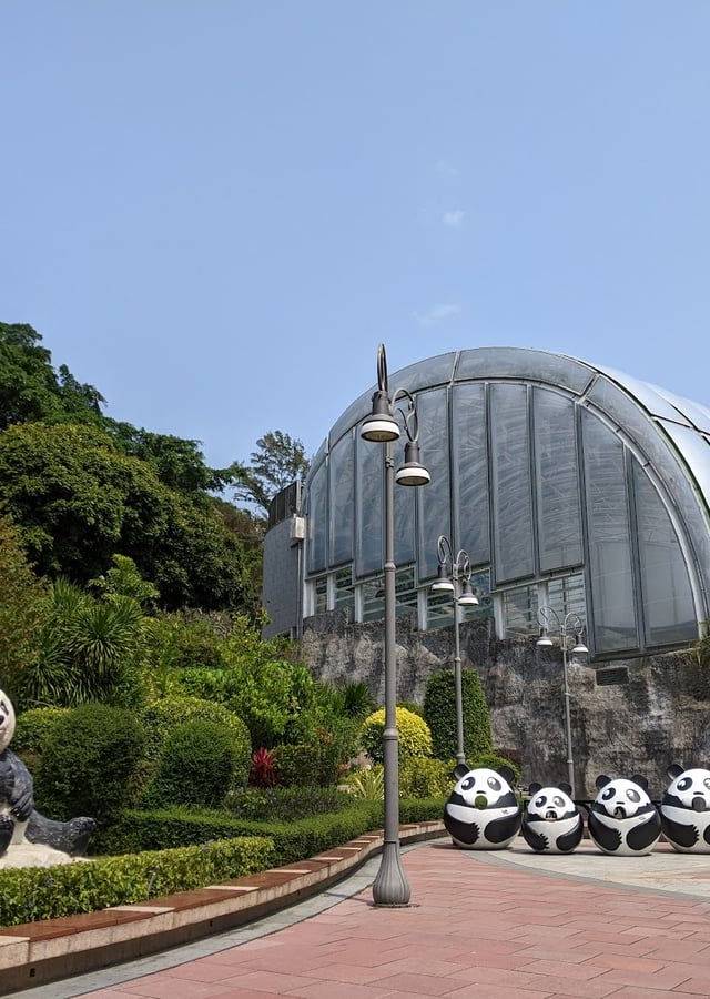 Giant Panda Pavilion (Seac Pai Van Park) in Macau