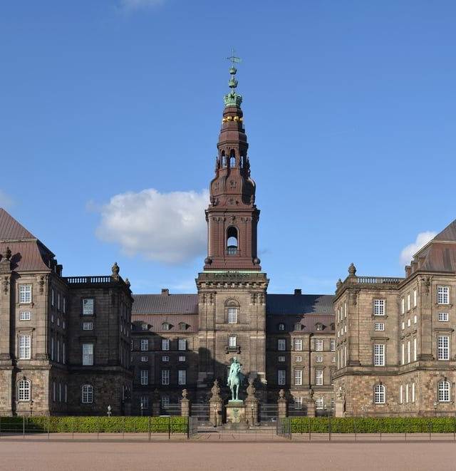 Christiansborg Palace in Copenhagen