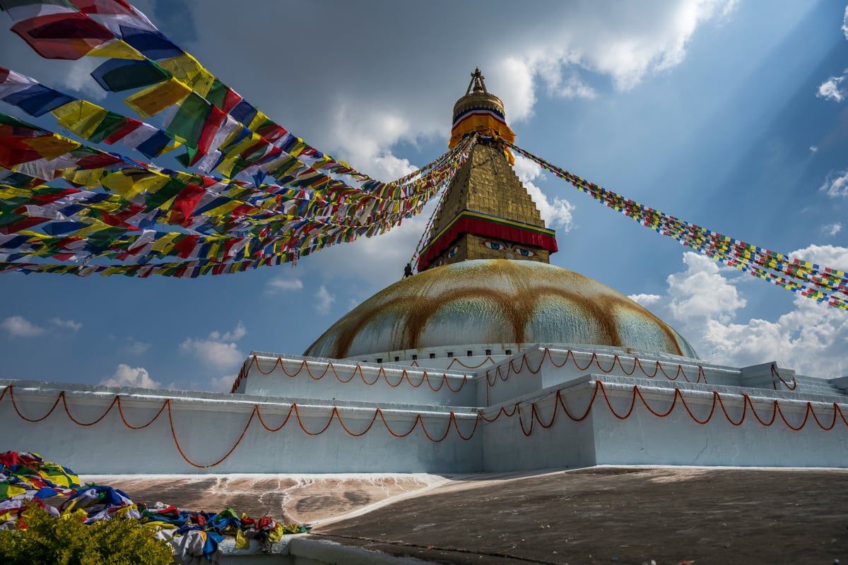 Boudhanath Stupa in Kathmandu