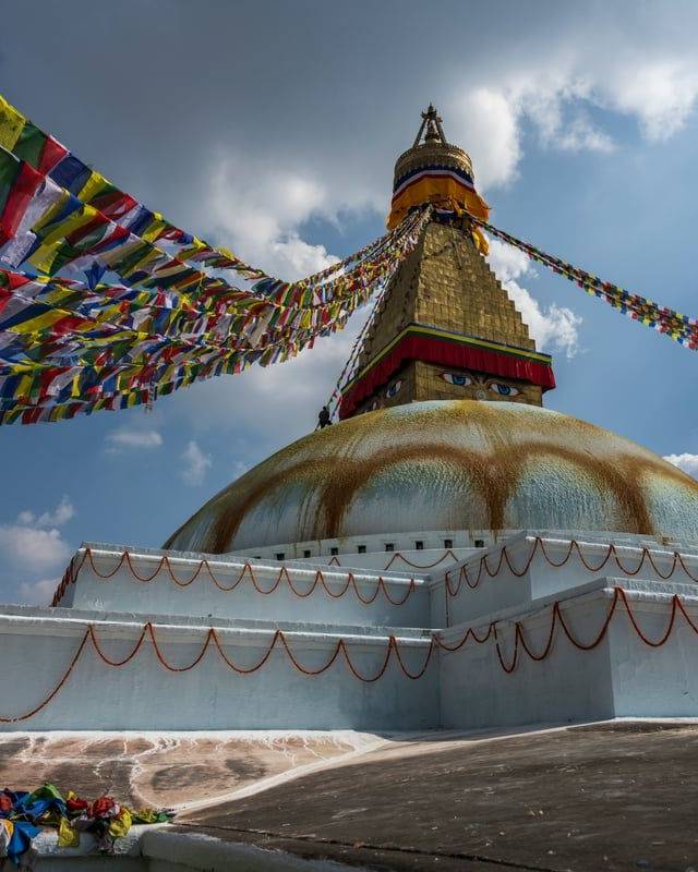 Boudhanath Stupa in Kathmandu