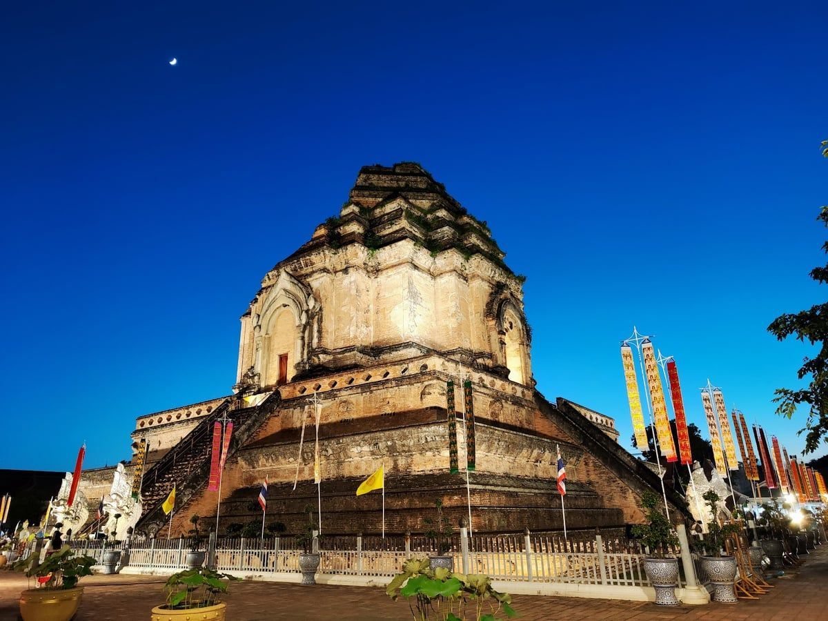 Wat Chedi Luang in Chiang Mai