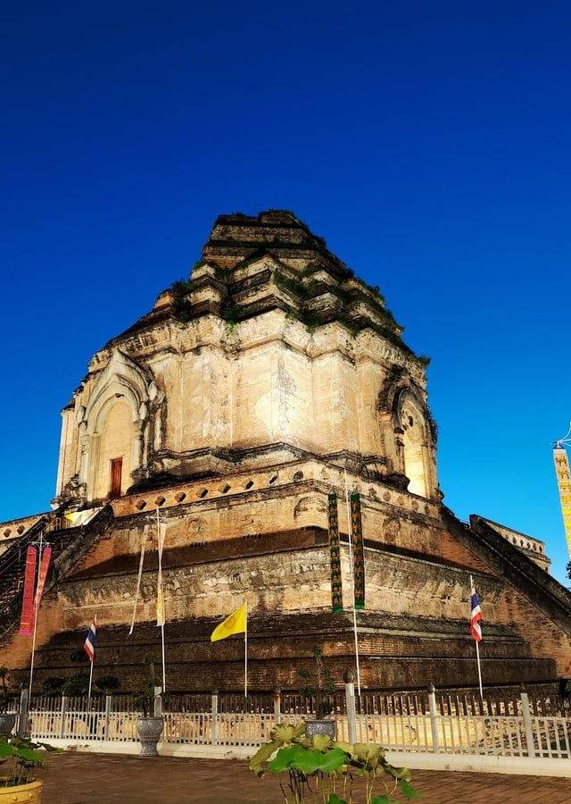 Wat Chedi Luang in Chiang Mai