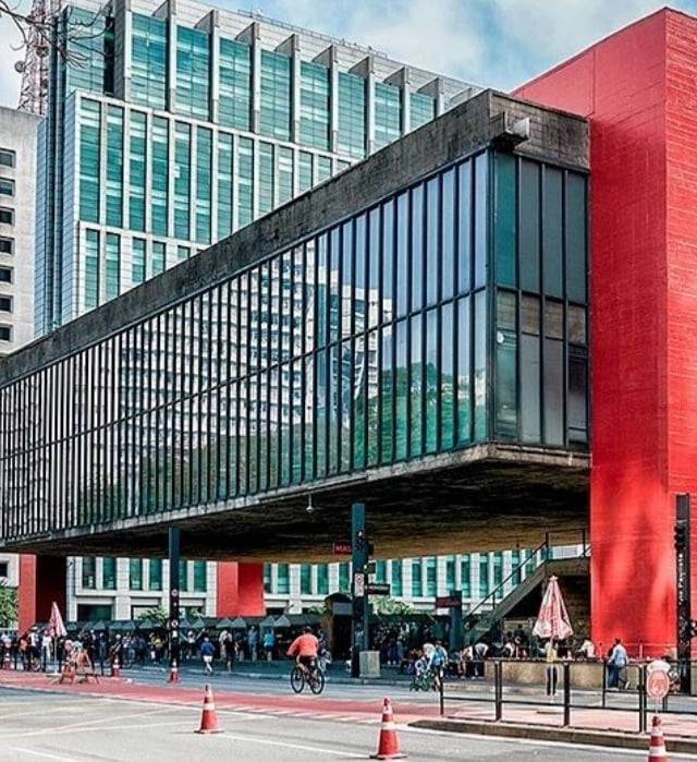 Avenida Paulista and MASP in Sao Paulo