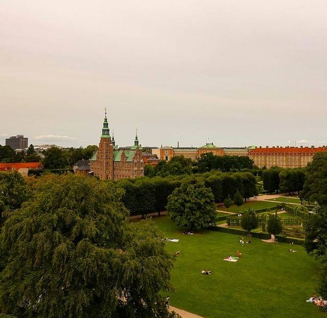 Rosenborg Castle and King Garden in Copenhagen