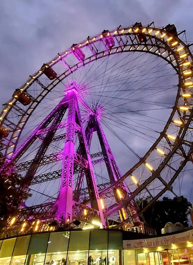 Prater and Riesenrad in Vienna