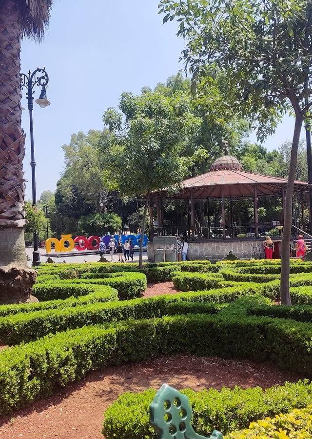 Coyoacan center in Mexico City