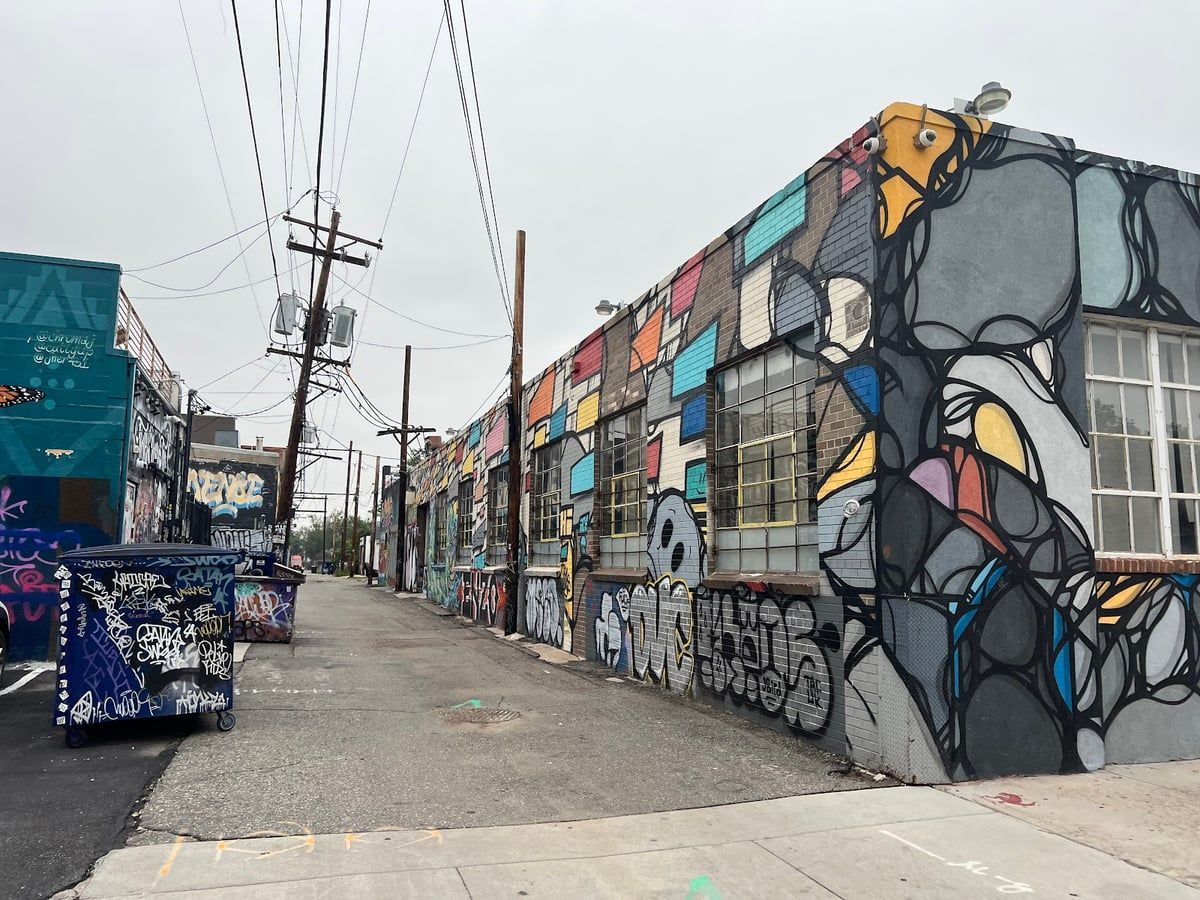 RiNo Art District in Denver
