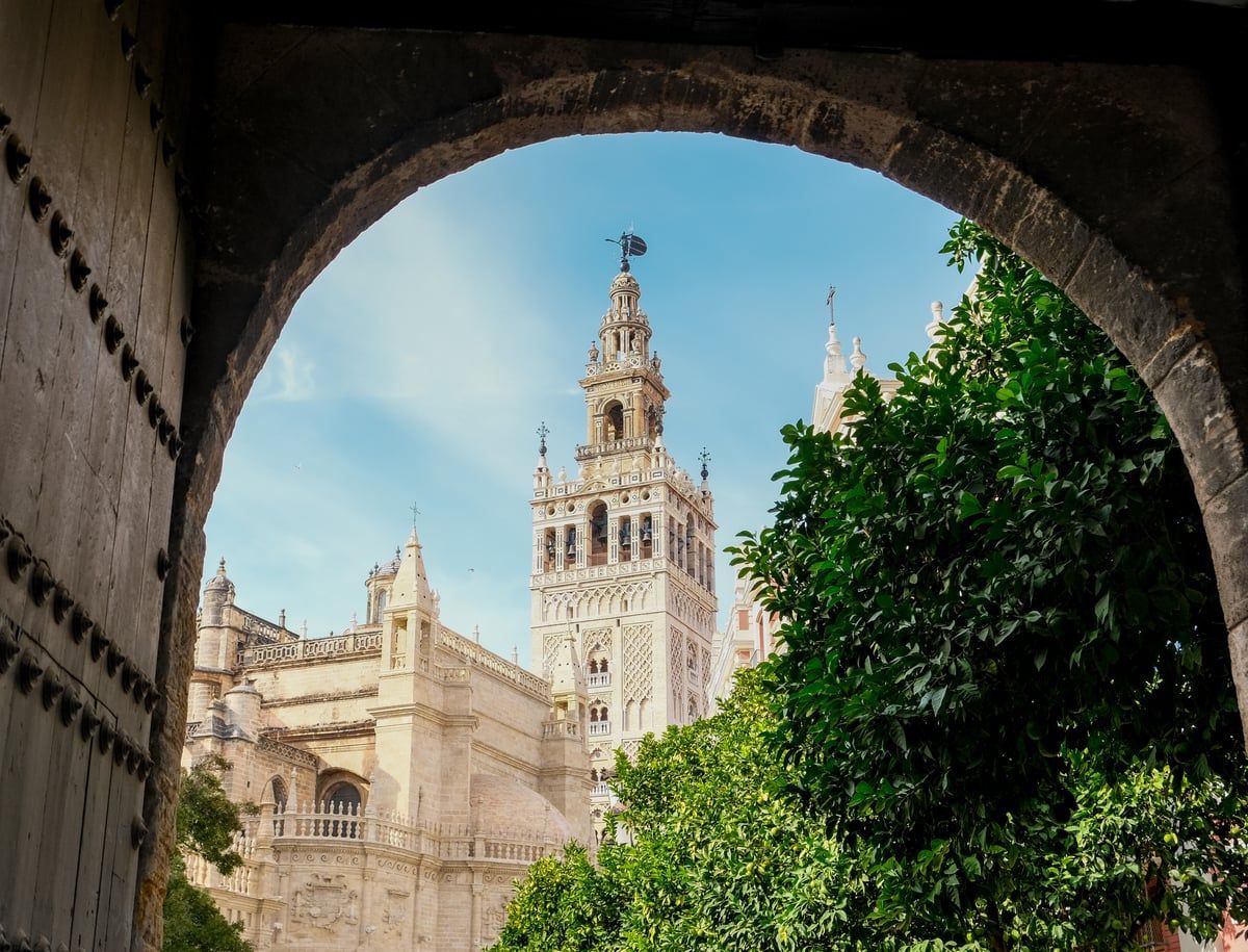 Seville Cathedral and Giralda in Seville
