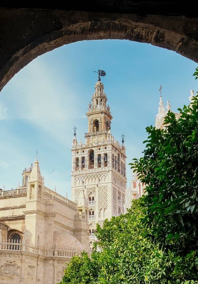 Seville Cathedral and Giralda in Seville