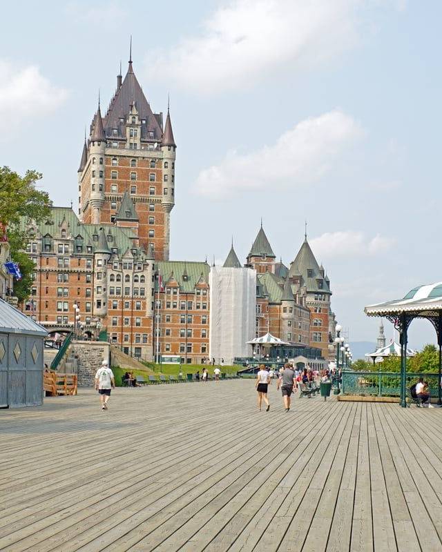 Dufferin Terrace in Quebec City