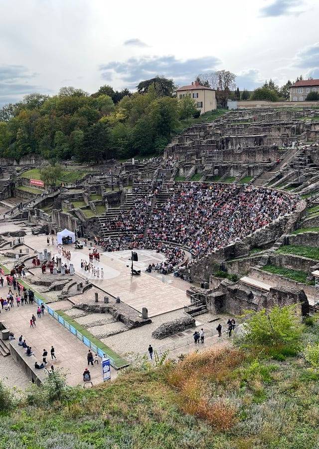 Roman Theatres of Fourvière in Lyon