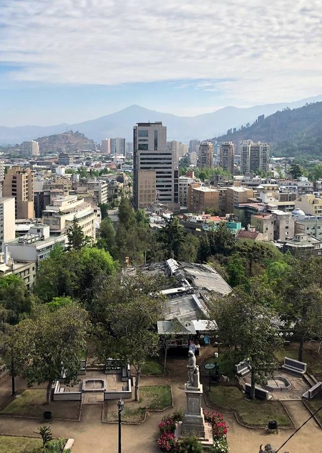 Cerro Santa Lucia in Santiago