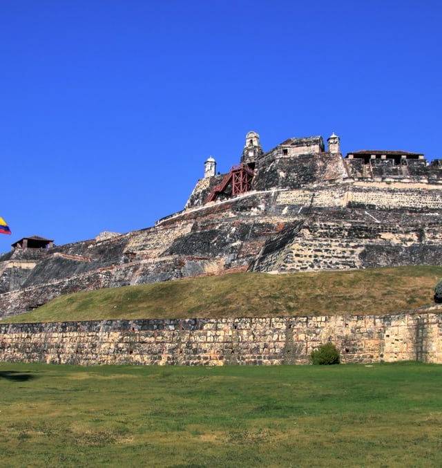 Castillo San Felipe de Barajas in Cartagena