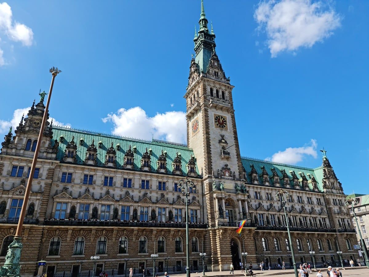 Hamburg Rathaus in Hamburg