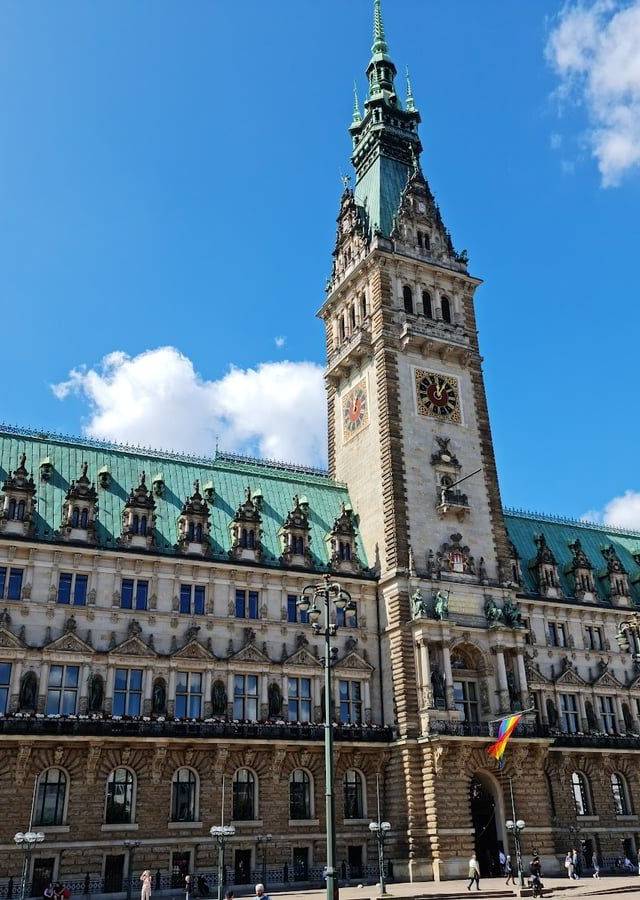 Hamburg Rathaus in Hamburg