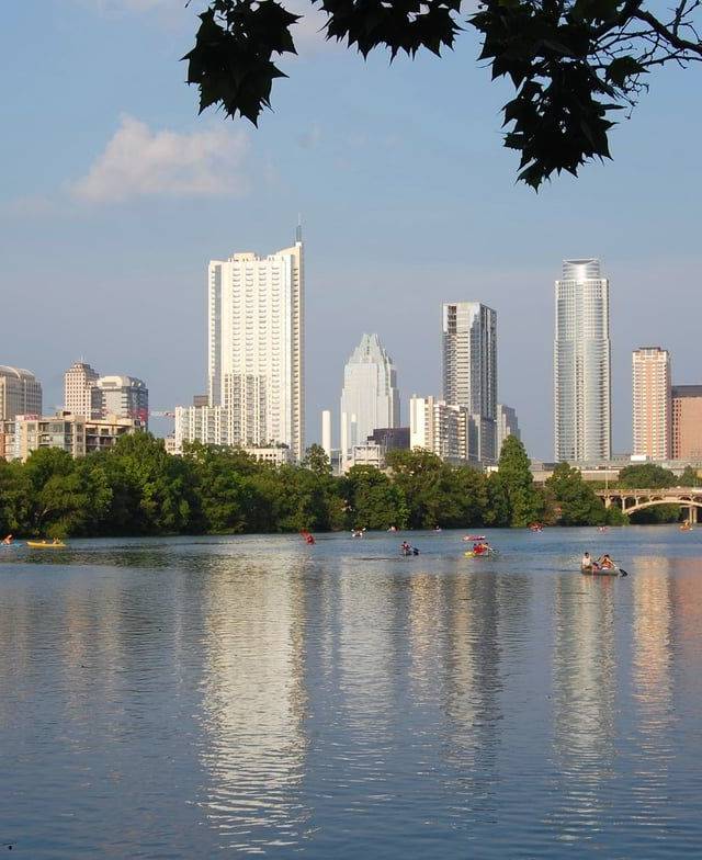 Lady Bird Lake Hike-and-Bike Trail in Austin