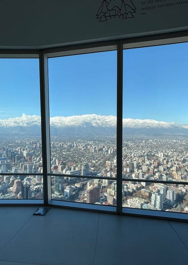 Costanera Center and Sky Costanera in Santiago