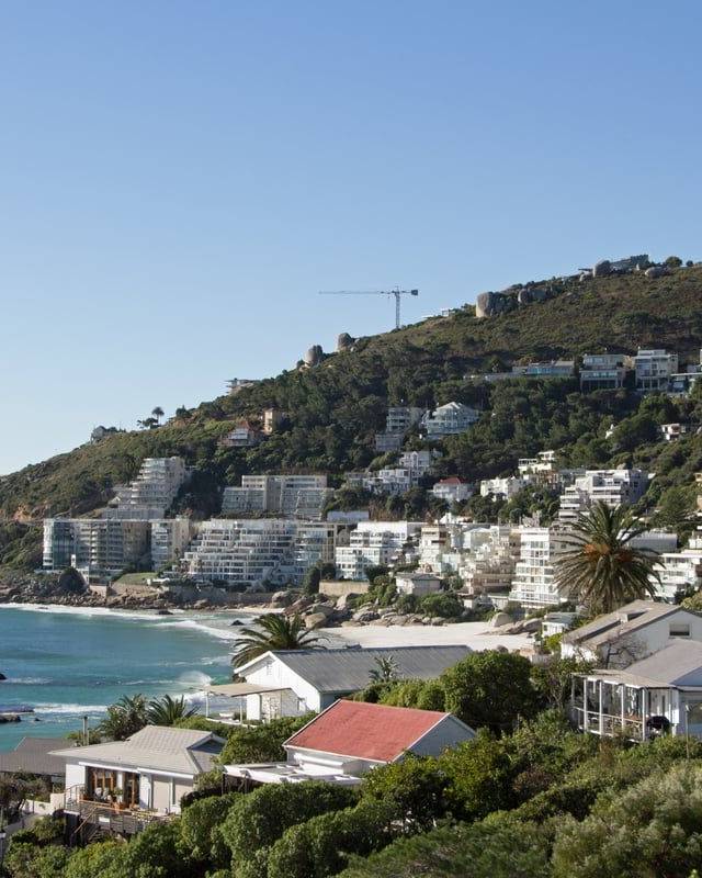 Clifton and Camps Bay beaches in Cape Town