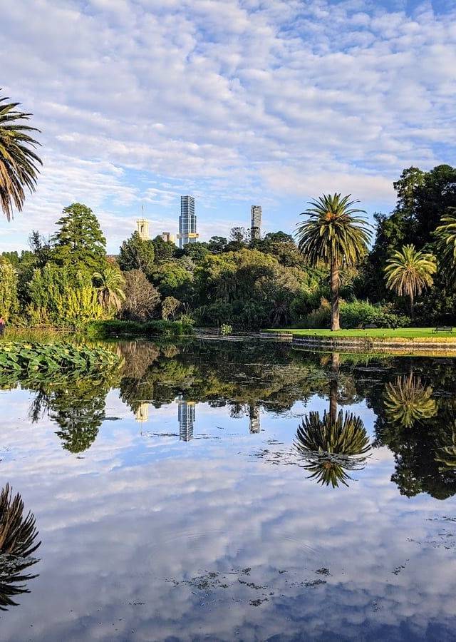 Royal Botanic Gardens Victoria in Melbourne